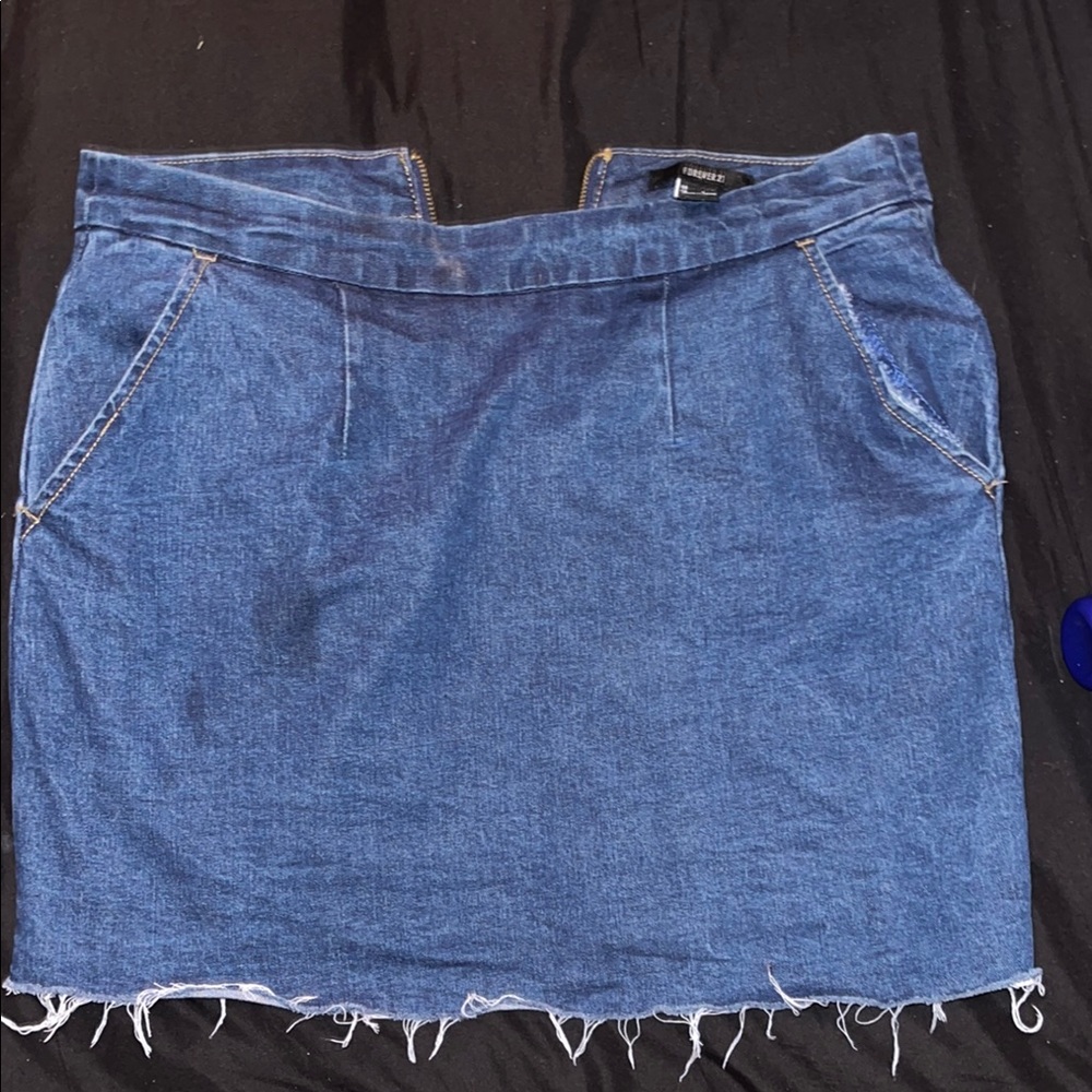 Denim Blue Skirt